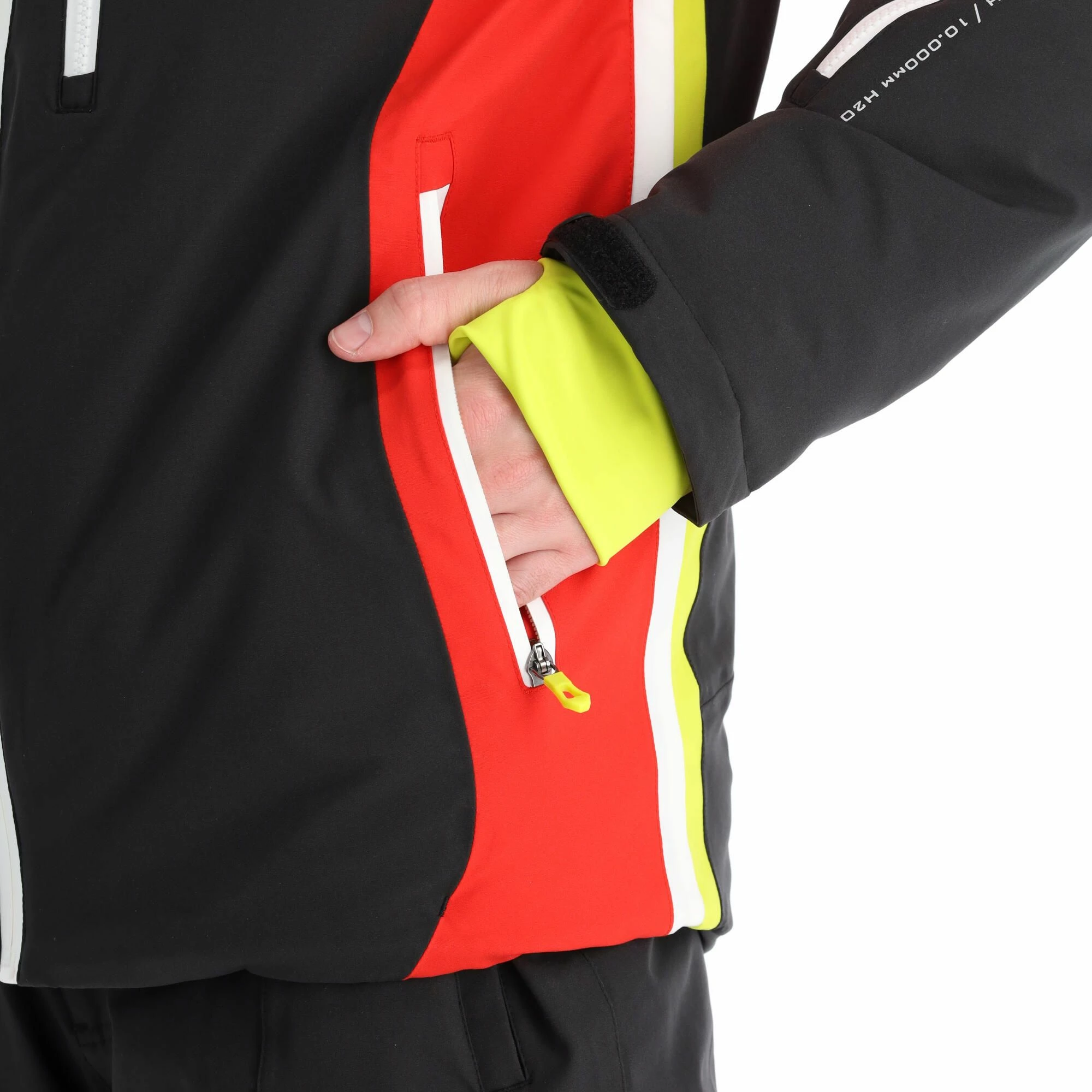 Deluni, Challenger 3 Chaqueta De Esquí Hombres Rojo/negro 13 Deluni, Challenger 3 Chaqueta De Esquí Hombres Rojo/negro - Imagen 13