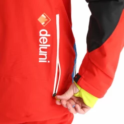 Deluni, Challenger 3 Chaqueta De Esquí Hombres Gris/rojo -PARQUE DE ESQUI aa10del010f bi 13