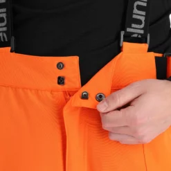 Deluni, Challenger 3 Pantalones De Esquí Hombres Naranja -PARQUE DE ESQUI ba10del011c bi 05 1