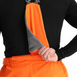 Deluni, Challenger 3 Pantalones De Esquí Hombres Naranja -PARQUE DE ESQUI ba10del011c bi 09 1