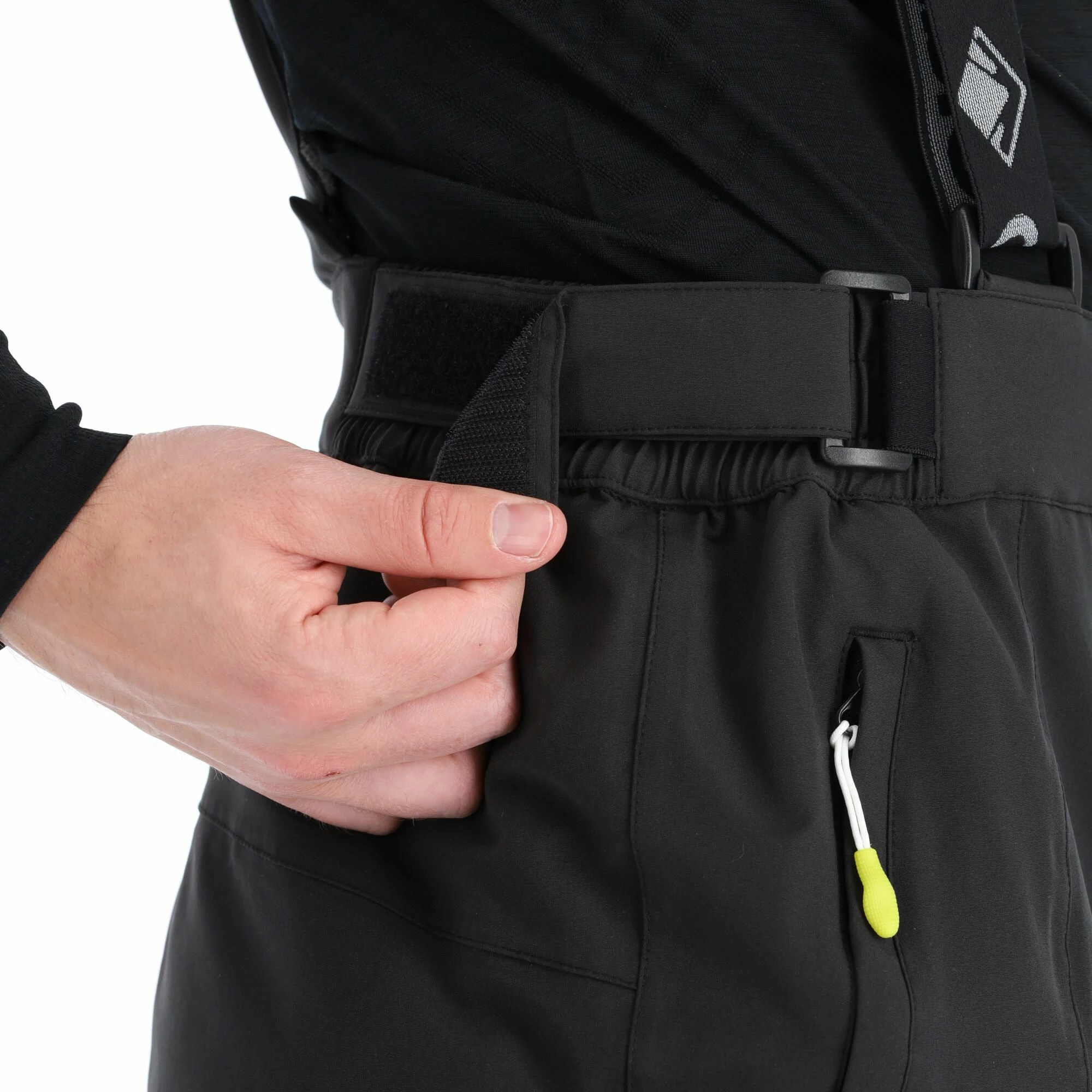 Deluni, Challenger 3 Pantalones De Esquí Hombres Negro 7 Deluni, Challenger 3 Pantalones De Esquí Hombres Negro - Imagen 7