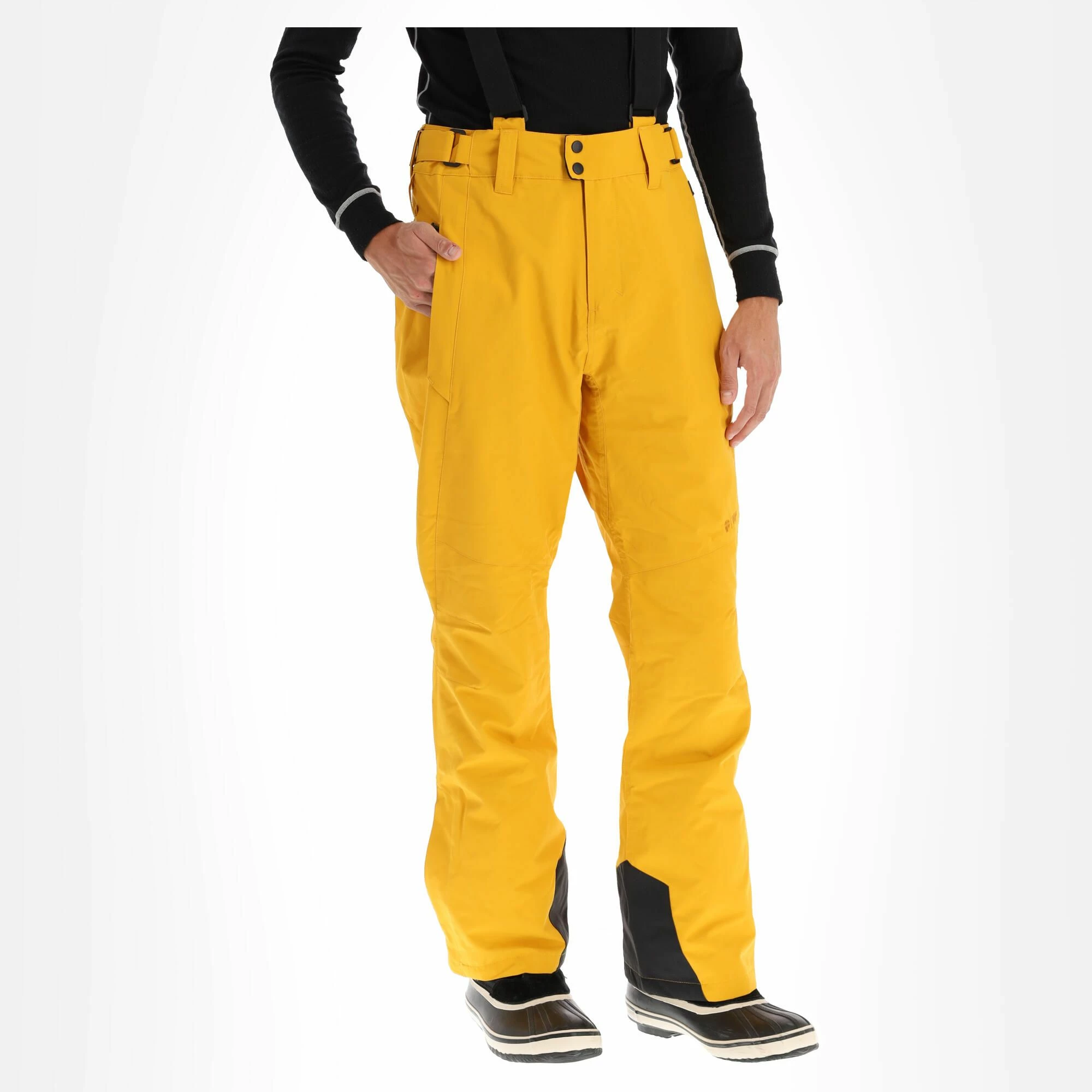 Protest, Owens Pantalones De Esquí Hombres Dark Amarillo 2 Protest, Owens Pantalones De Esquí Hombres Dark Amarillo - Imagen 2