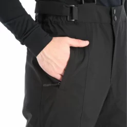 Deluni, Challenger Pantalones De Esquí Modelo Pequeño Unisex Negro -PARQUE DE ESQUI ba18delw70a bi 010 2