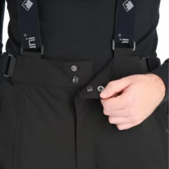 Deluni, Challenger Pantalones De Esquí Tallas Extra Grandes Unisex Negro -PARQUE DE ESQUI ba18delw70a bi 07