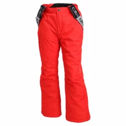 CMP, 3W15994 Pantalones De Esquí Niños Ferrari Rojo -PARQUE DE ESQUI ba37cmpw32g bi 01