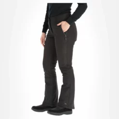 Killtec, Jilia Allover Pantalones De Esquí Softshell Mujeres Negro -PARQUE DE ESQUI bc20kit011a bi 02