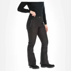 Killtec, Jilia Allover Pantalones De Esquí Softshell Mujeres Negro -PARQUE DE ESQUI bc20kit011a bi 04