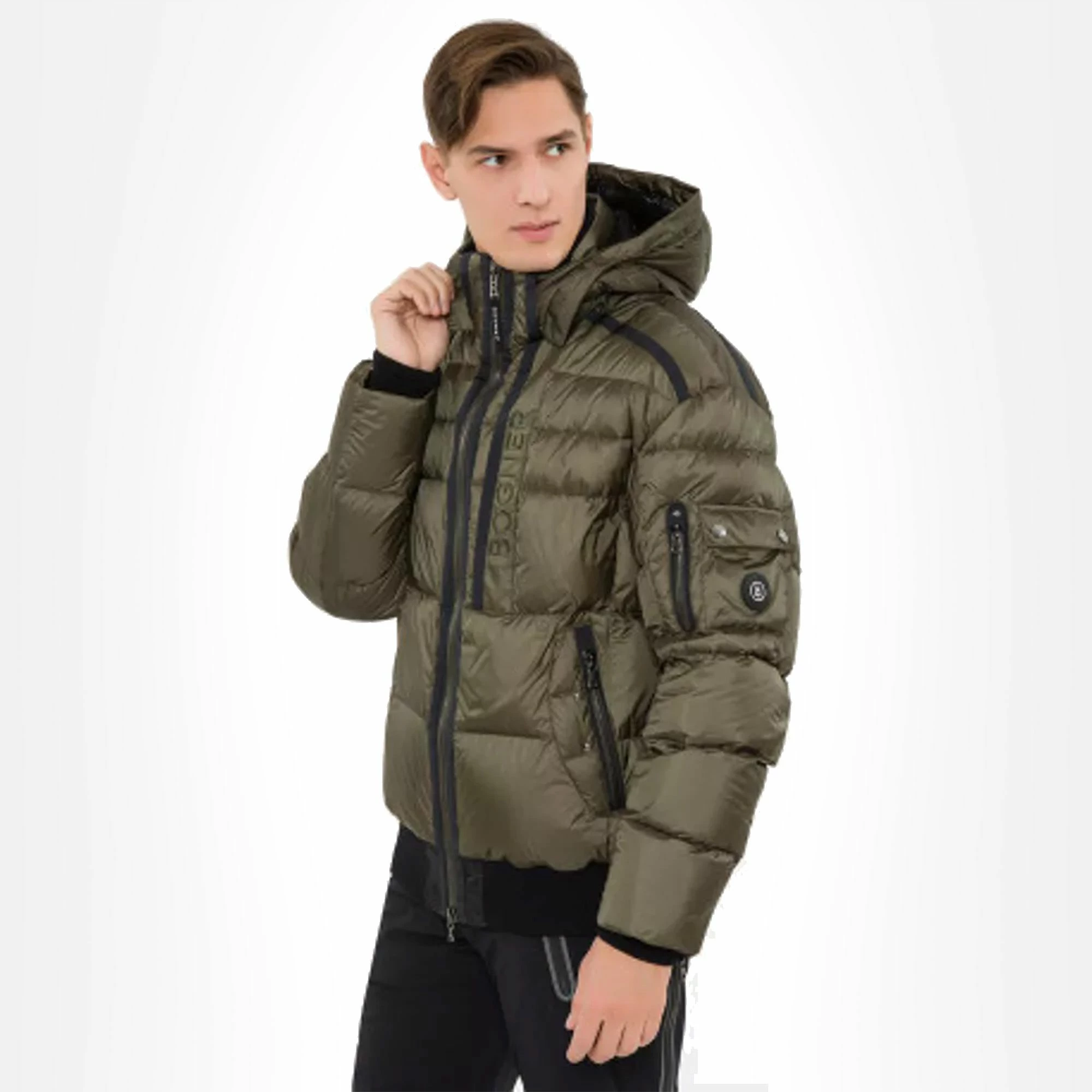 Bogner, Arik-D Chaqueta De Esquí Hombres Verde 1 Bogner, Arik-D Chaqueta De Esquí Hombres Verde