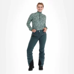 Brunotti, Coldlake-N Pantalones De Esquí Softshell Mujeres Glass Verde