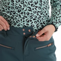 Brunotti, Coldlake-N Pantalones De Esquí Softshell Mujeres Glass Verde -PARQUE DE ESQUI brunotti coldlake n bc skibroek softshell dames glass groen 22bruno131v2 BI 06