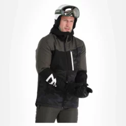 Brunotti, Flynners-Ao Chaqueta De Esquí Hombres Pine Verde -PARQUE DE ESQUI brunotti flynners ao aa jas gevoerd heren pine groen 22bruno108v1 BI 04