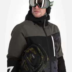 Brunotti, Flynners-Ao Chaqueta De Esquí Hombres Pine Verde -PARQUE DE ESQUI brunotti flynners ao aa jas gevoerd heren pine groen 22bruno108v1 BI 05