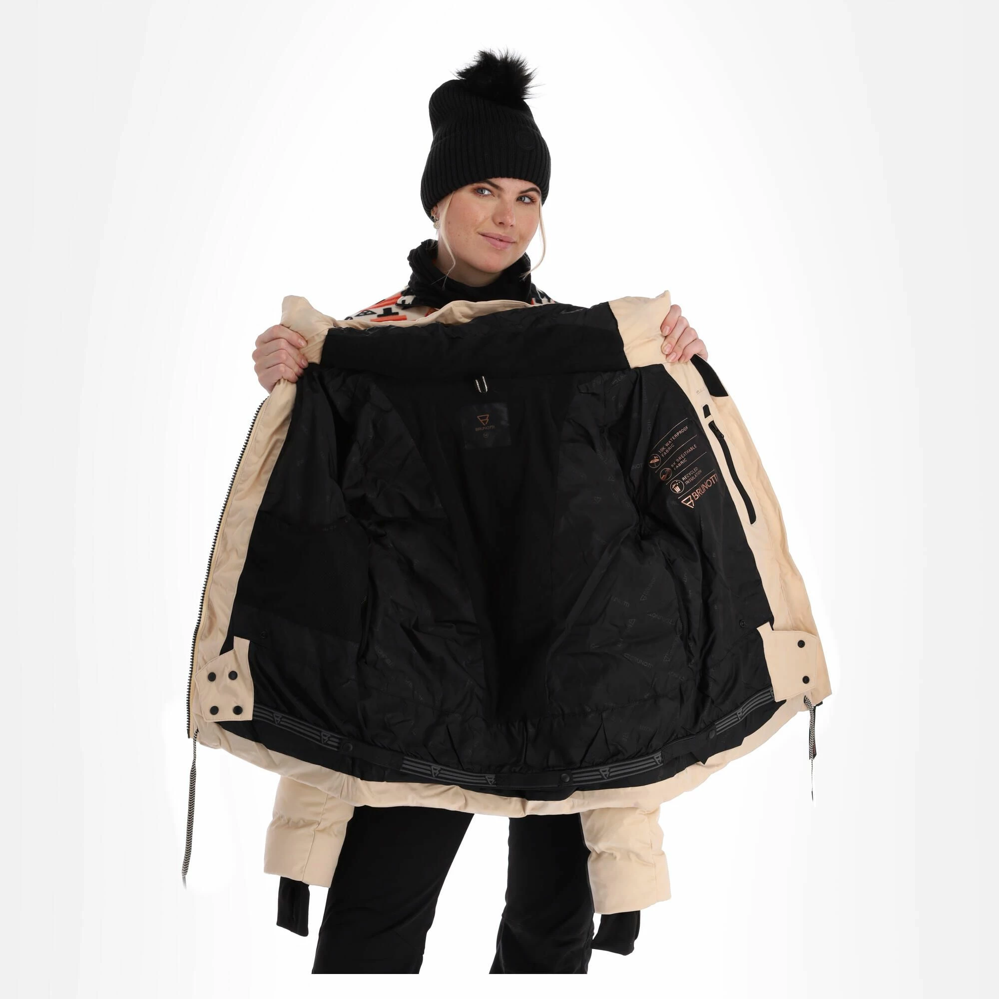 Brunotti, Mirai Chaqueta De Esquí Mujeres Canvas Beige 6 Brunotti, Mirai Chaqueta De Esquí Mujeres Canvas Beige - Imagen 6