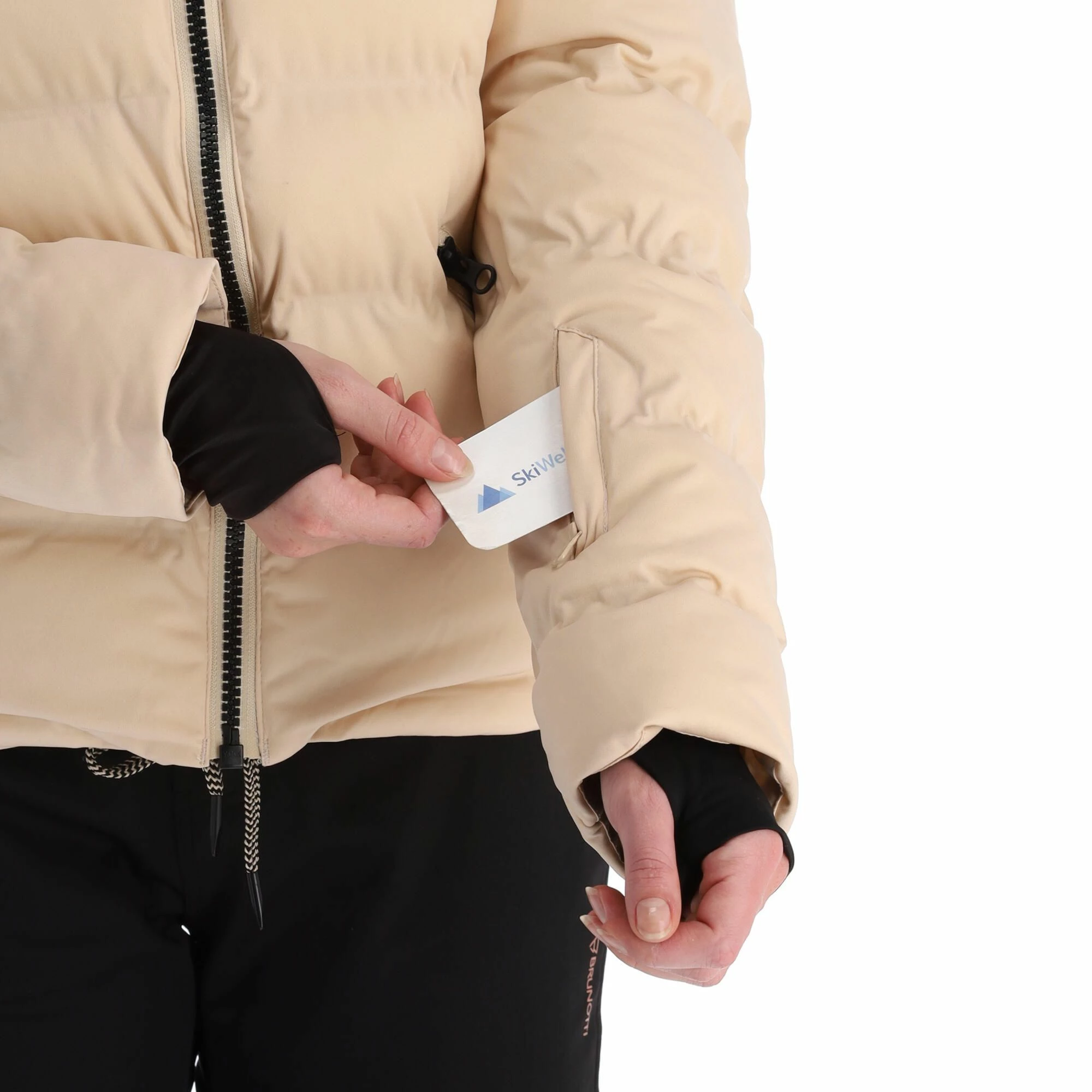 Brunotti, Mirai Chaqueta De Esquí Mujeres Canvas Beige 8 Brunotti, Mirai Chaqueta De Esquí Mujeres Canvas Beige - Imagen 8