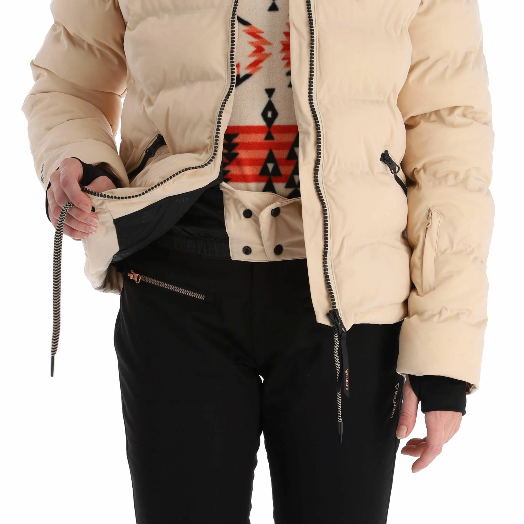 Brunotti, Mirai Chaqueta De Esquí Mujeres Canvas Beige 9 Brunotti, Mirai Chaqueta De Esquí Mujeres Canvas Beige - Imagen 9