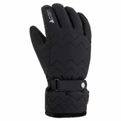 Cairn, Abyss 2 C-Tex Guantes De Esquí Mujeres Full Zigzag Negro
