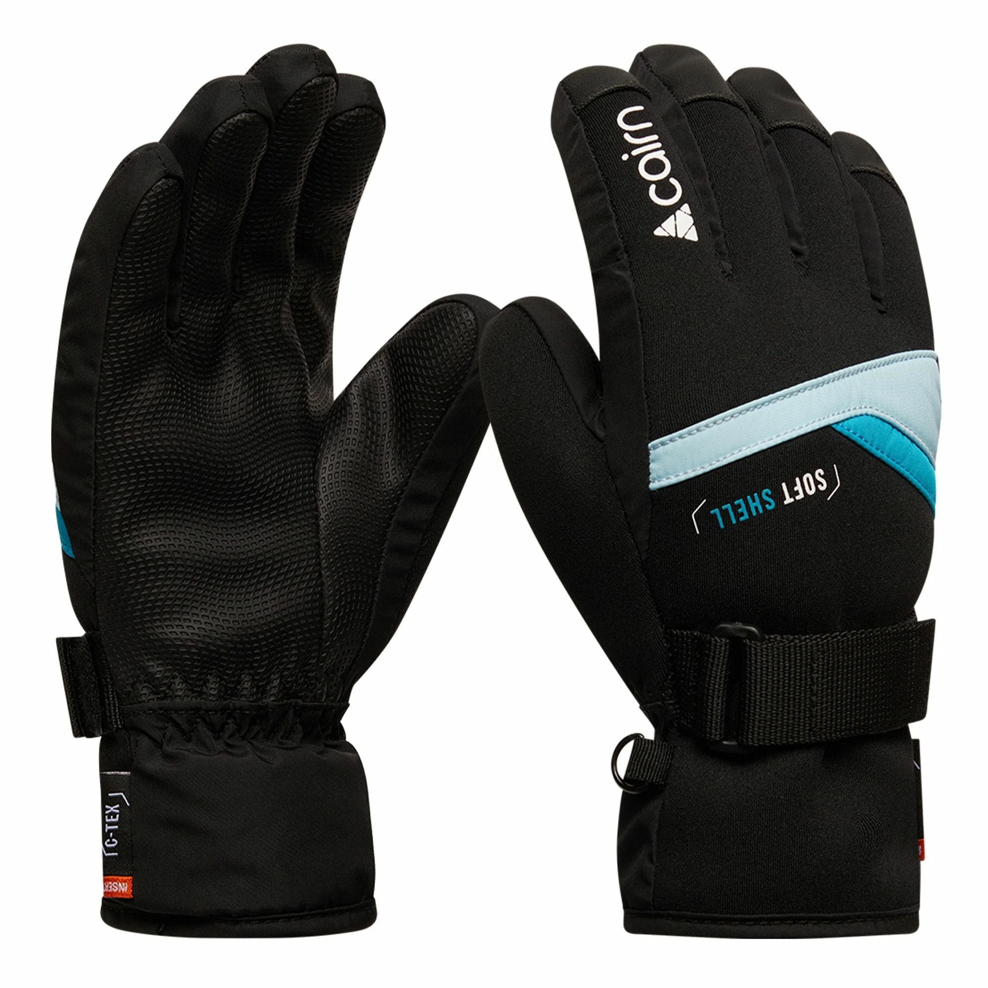 Cairn, Styl C-Tex Guantes De Esquí Niños Frost Lagoon Azul, Negro 1 Cairn, Styl C-Tex Guantes De Esquí Niños Frost Lagoon Azul, Negro