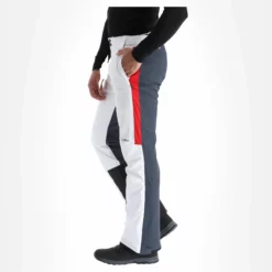 CMP, 30W0487 Pantalones De Esquí Hombres Titanio Blanco, Gris -PARQUE DE ESQUI cmp 30w0487 ba skibroek gevoerd heren grijs wit BA11cmp122b BI 04