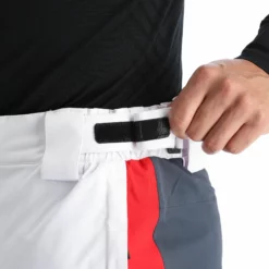 CMP, 30W0487 Pantalones De Esquí Hombres Titanio Blanco, Gris -PARQUE DE ESQUI cmp 30w0487 ba skibroek gevoerd heren grijs wit BA11cmp122b BI 06