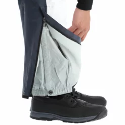 CMP, 30W0487 Pantalones De Esquí Hombres Titanio Blanco, Gris -PARQUE DE ESQUI cmp 30w0487 ba skibroek gevoerd heren grijs wit BA11cmp122b BI 08