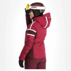 CMP, 31W0056 Chaqueta De Esquí Mujeres Sangria Púrpura -PARQUE DE ESQUI cmp 31w0056 aa jas gevoerd dames sangria paars 22cmpxx118v4 BI 03