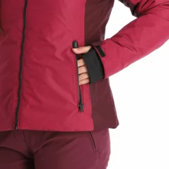 CMP, 31W0056 Chaqueta De Esquí Mujeres Sangria Púrpura -PARQUE DE ESQUI cmp 31w0056 aa jas gevoerd dames sangria paars 22cmpxx118v4 BI 11