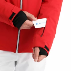 CMP, 31W0117 Chaqueta De Esquí Hombres Ferrari Rojo -PARQUE DE ESQUI cmp 31w0117 aa jas gevoerd heren ferrari rood 22cmpxx121v1 BI 07