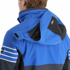 CMP, 31W0117 Chaqueta De Esquí Hombres Titanio Gris -PARQUE DE ESQUI cmp 31w0117 aa jas gevoerd heren titanio grijs 22cmpxx121v4 BI 10