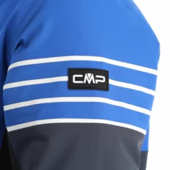 CMP, 31W0117 Chaqueta De Esquí Hombres Titanio Gris -PARQUE DE ESQUI cmp 31w0117 aa jas gevoerd heren titanio grijs 22cmpxx121v4 BI 13