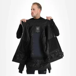 CMP, 31W0117 Chaqueta De Esquí Hombres Negro -PARQUE DE ESQUI cmp 31w0117 aa jas gevoerd heren zwart 22cmpxx121v2 BI 06