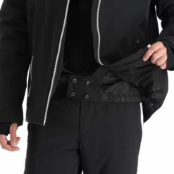 CMP, 31W0117 Chaqueta De Esquí Hombres Negro -PARQUE DE ESQUI cmp 31w0117 aa jas gevoerd heren zwart 22cmpxx121v2 BI 07
