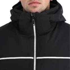 CMP, 31W0117 Chaqueta De Esquí Hombres Negro -PARQUE DE ESQUI cmp 31w0117 aa jas gevoerd heren zwart 22cmpxx121v2 BI 09