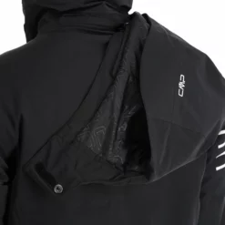 CMP, 31W0117 Chaqueta De Esquí Hombres Negro -PARQUE DE ESQUI cmp 31w0117 aa jas gevoerd heren zwart 22cmpxx121v2 BI 12