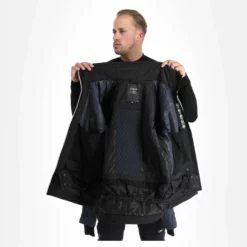 CMP, 31W0127 Chaqueta De Esquí Hombres Negro -PARQUE DE ESQUI cmp 31w0127 aa jas gevoerd heren zwart 22cmpxx122v3 BI 06