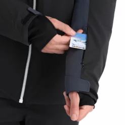 CMP, 31W0127 Chaqueta De Esquí Hombres Negro -PARQUE DE ESQUI cmp 31w0127 aa jas gevoerd heren zwart 22cmpxx122v3 BI 11