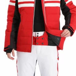 CMP, 31W0137 Chaqueta De Esquí Hombres Ferrari Rojo -PARQUE DE ESQUI cmp 31w0137 aa jas gevoerd heren ferrari rood 22cmpxx123v2 BI 09