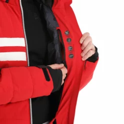 CMP, 31W0137 Chaqueta De Esquí Hombres Ferrari Rojo -PARQUE DE ESQUI cmp 31w0137 aa jas gevoerd heren ferrari rood 22cmpxx123v2 BI 12