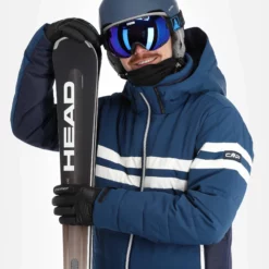 CMP, 31W0137 Chaqueta De Esquí Hombres Marine Azul -PARQUE DE ESQUI cmp 31w0137 aa jas gevoerd heren marine blauw 22cmpxx123v4 BI 05