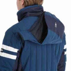 CMP, 31W0137 Chaqueta De Esquí Hombres Marine Azul -PARQUE DE ESQUI cmp 31w0137 aa jas gevoerd heren marine blauw 22cmpxx123v4 BI 10