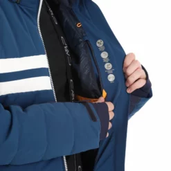 CMP, 31W0137 Chaqueta De Esquí Hombres Marine Azul -PARQUE DE ESQUI cmp 31w0137 aa jas gevoerd heren marine blauw 22cmpxx123v4 BI 12
