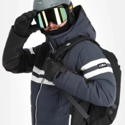 CMP, 31W0137 Chaqueta De Esquí Hombres Titanio Gris -PARQUE DE ESQUI cmp 31w0137 aa jas gevoerd heren titanio grijs 22cmpxx123v3 BI 05