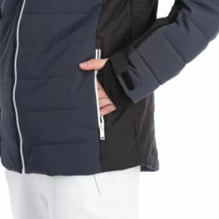 CMP, 31W0137 Chaqueta De Esquí Hombres Titanio Gris -PARQUE DE ESQUI cmp 31w0137 aa jas gevoerd heren titanio grijs 22cmpxx123v3 BI 11