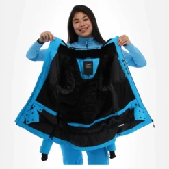 CMP, 31W0216 Chaqueta De Esquí Mujeres Turquioise Azul -PARQUE DE ESQUI cmp 31w0216 aa jas gevoerd dames turquioise blauw 22cmpxx125v3 BI 06
