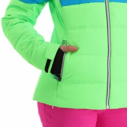 CMP, 31W0246 Chaqueta De Esquí Mujeres Apple Fluo Verde -PARQUE DE ESQUI cmp 31w0246 aa jas gevoerd dames apple fluo groen 22cmpxx127v1 BI 11