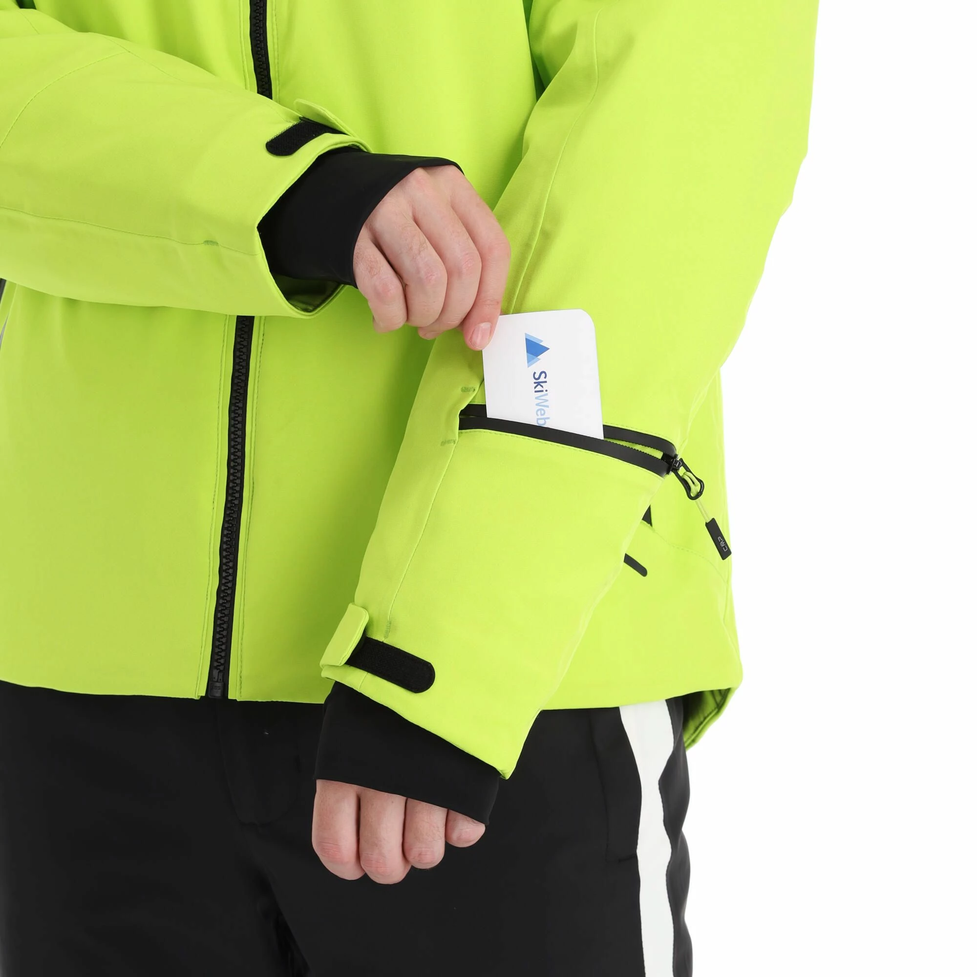 CMP, 31W0307 Chaqueta De Esquí Hombres Acid Verde 8 CMP, 31W0307 Chaqueta De Esquí Hombres Acid Verde - Imagen 8