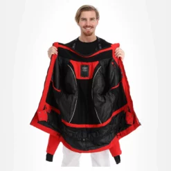 CMP, 31W0307 Chaqueta De Esquí Hombres Ferrari Rojo -PARQUE DE ESQUI cmp 31w0307 aa jas gevoerd heren ferrari rood 22cmpxx128v4 BI 06