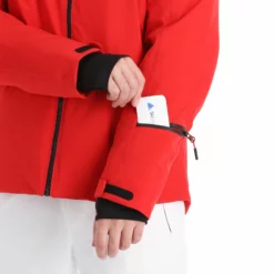 CMP, 31W0307 Chaqueta De Esquí Hombres Ferrari Rojo -PARQUE DE ESQUI cmp 31w0307 aa jas gevoerd heren ferrari rood 22cmpxx128v4 BI 08