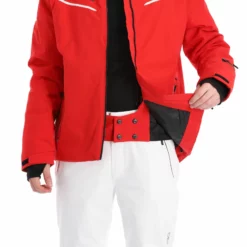 CMP, 31W0307 Chaqueta De Esquí Hombres Ferrari Rojo -PARQUE DE ESQUI cmp 31w0307 aa jas gevoerd heren ferrari rood 22cmpxx128v4 BI 09