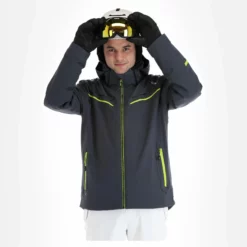 CMP, 31W0307 Chaqueta De Esquí Hombres Titanio Gris -PARQUE DE ESQUI cmp 31w0307 aa jas gevoerd heren titanio grijs 22cmpxx128v1 BI 04