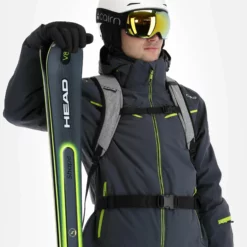 CMP, 31W0307 Chaqueta De Esquí Hombres Titanio Gris -PARQUE DE ESQUI cmp 31w0307 aa jas gevoerd heren titanio grijs 22cmpxx128v1 BI 05